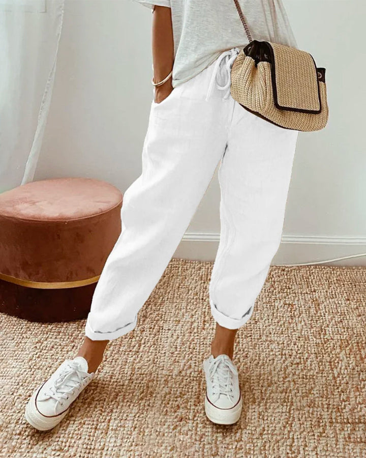 Nita - Luxe Linen Pants